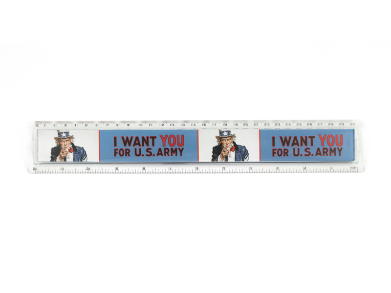 Lineal, 30cm, I want you