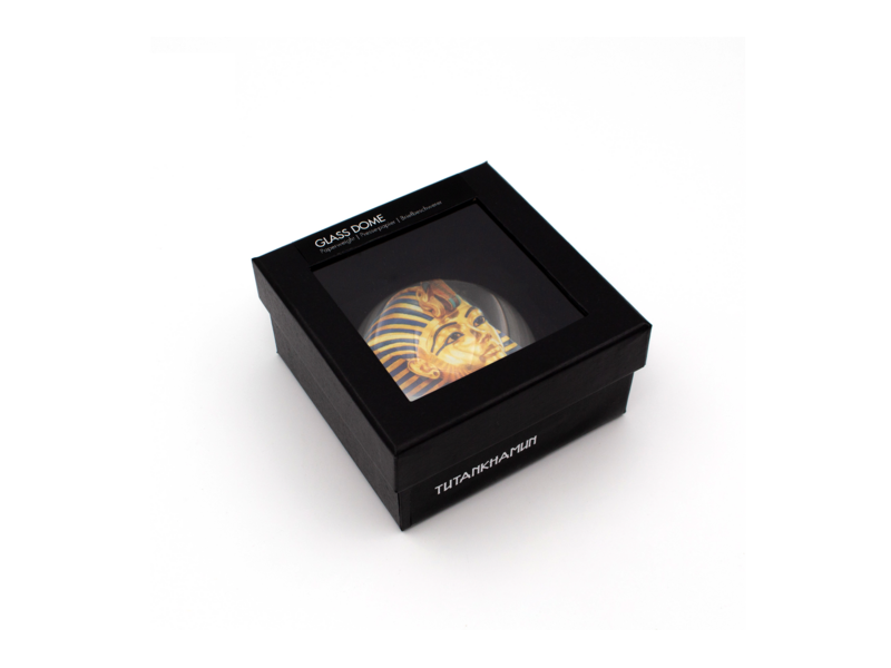 Glazen bolle presse papier, Frida Kahlo, Zelfportret -Dr Eloesser - Copy