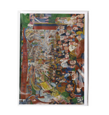 Doppelkarte mit Umschlag,  James  Ensor,  Einzug Christi