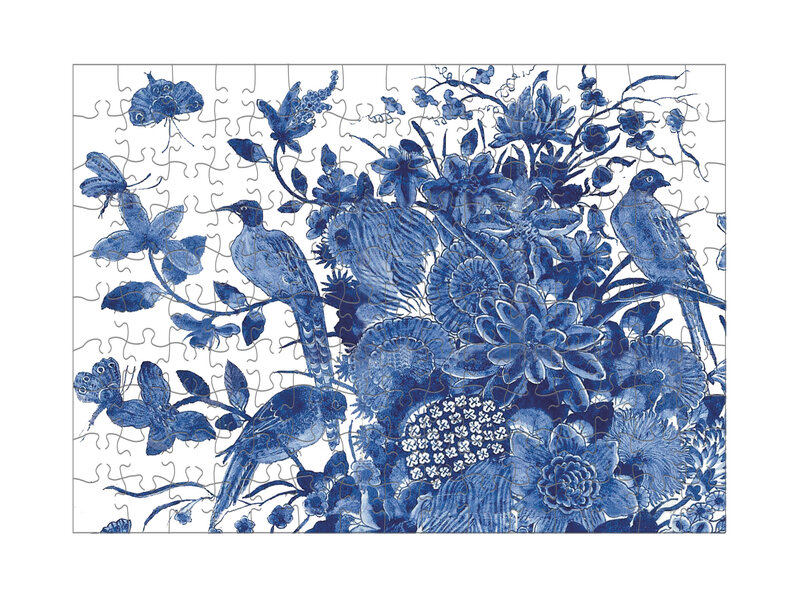 Micro puzzle, Oiseaux bleus de Delft
