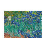 Micro puzzle, Irises, Vincent van Gogh