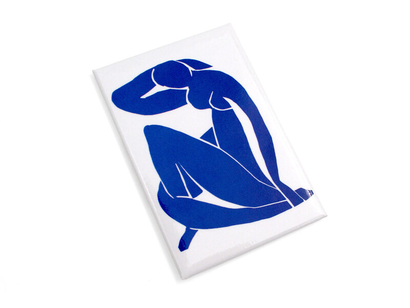 Kühlschrankmagnet, Henri Matisse, blauer Nude