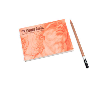 Drawingbook,   A6 ,  Hendrick Goltzius, two male heads