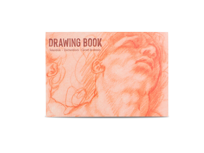 Carnet de croquis A5, Hendrick Goltzius, deux têtes d’hommes