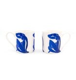 Set de espresso, Matisse, Dama azul