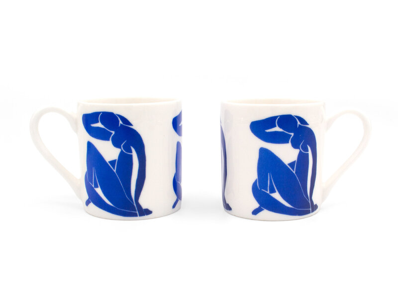 Set de espresso, Matisse, Dama azul