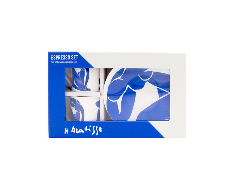 Set de espresso, Matisse, Dama azul