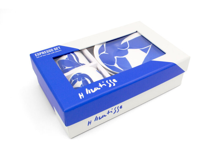 Set de espresso, Matisse, Dama azul
