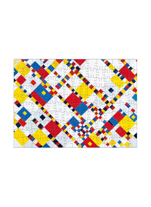 Micro puzzle, 150 pièces,  Mondriaan, Boogie Woogie