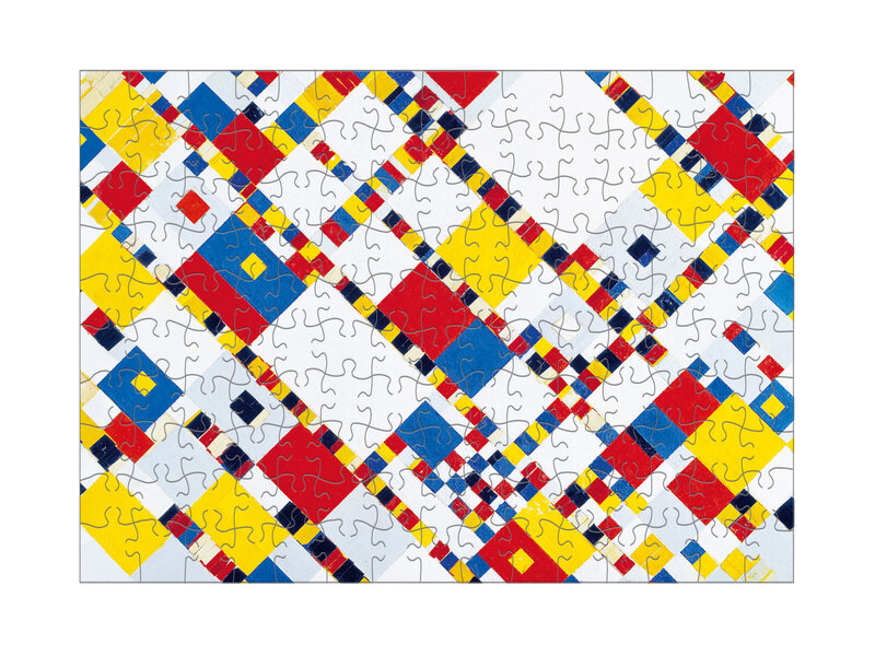 Mikropuzzle, 150 Teile, Mondrian, Boogie Woogie
