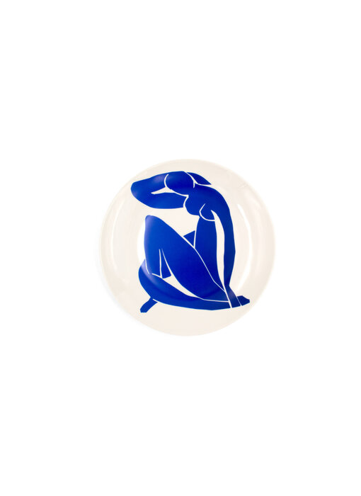 Plato de porcelana, Ø 20 cm, Matisse, Desnudo II (Nu bleu II)