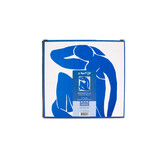Porseleinen bord, Ø 20  cm, Henri Matisse, Blauw naakt II