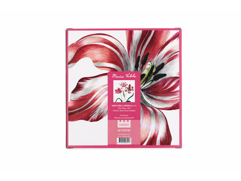 Porseleinen bord, Ø 20  cm, Tulip, Merian
