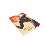 Cuaderno de tapa blanda, A5,   Toulouse Lautrec, Jane Avril