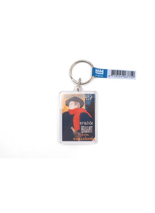Keyring,  Toulouse Lautrec, Aristide Bruant Ambas