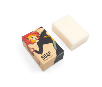Zeep in een doos, Toulouse Lautrec, Jane Avril