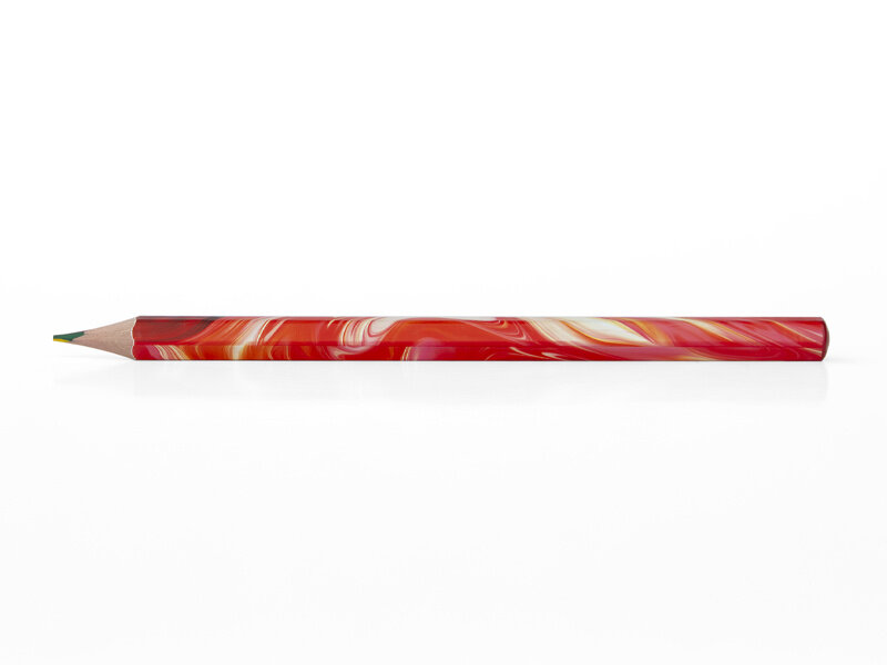 Crayon multicolore - Rouge
