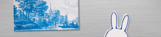 Imanes azules de Delft