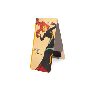 Magnetische boekenlegger Toulouse Lautrec, Jane Avril