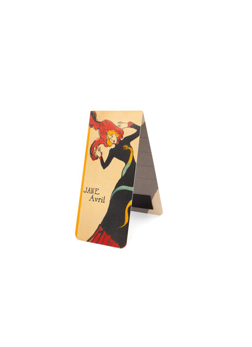 Magnetic bookmark, Toulouse Lautrec, Jane Avril