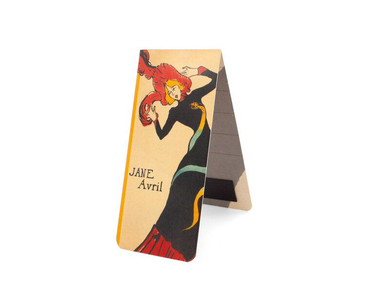 Marcapaginas magnético, Toulouse Lautrec, Jane Avril