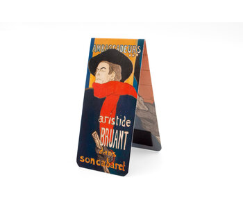 Magnetische boekenlegger Toulouse Lautrec, Aristide Bruant Ambassadeurs