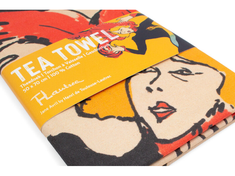 Tea Towel, Toulouse Lautrec, Jane Avril