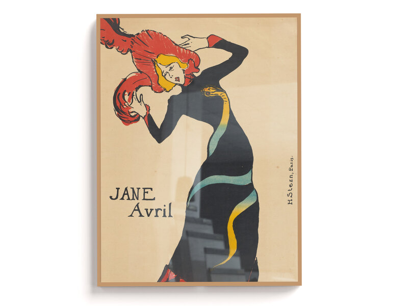Mini Poster , A3, Toulouse Lautrec, Jane Avril