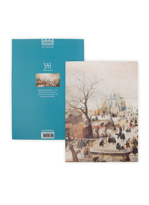 Cahier d'exercices, A5, Avercamp, Winterlandscape