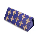 Foldable spectacle case , Fleur de Lys