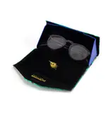 Foldable spectacle case , Peacock feathers