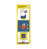 Imanes de nevera, juego de 3, Miffy de vacaciones