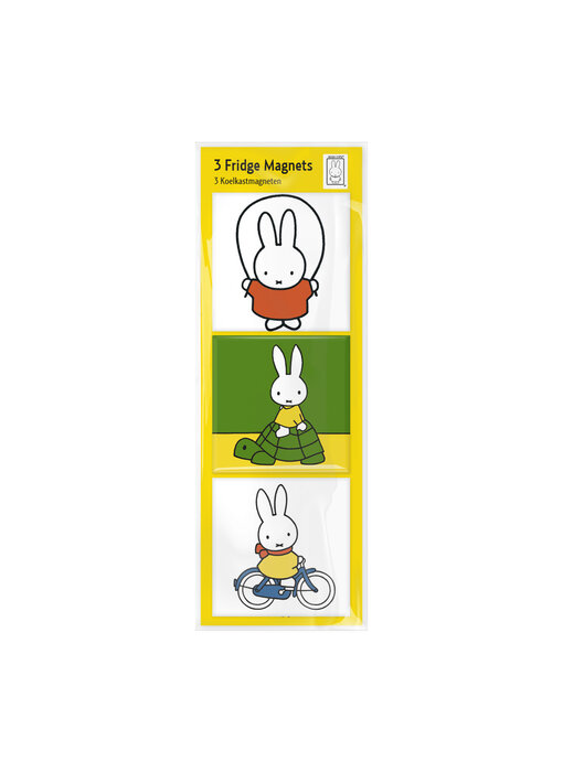 Kühlschrankmagnete, 3er-Set, Miffy spielt