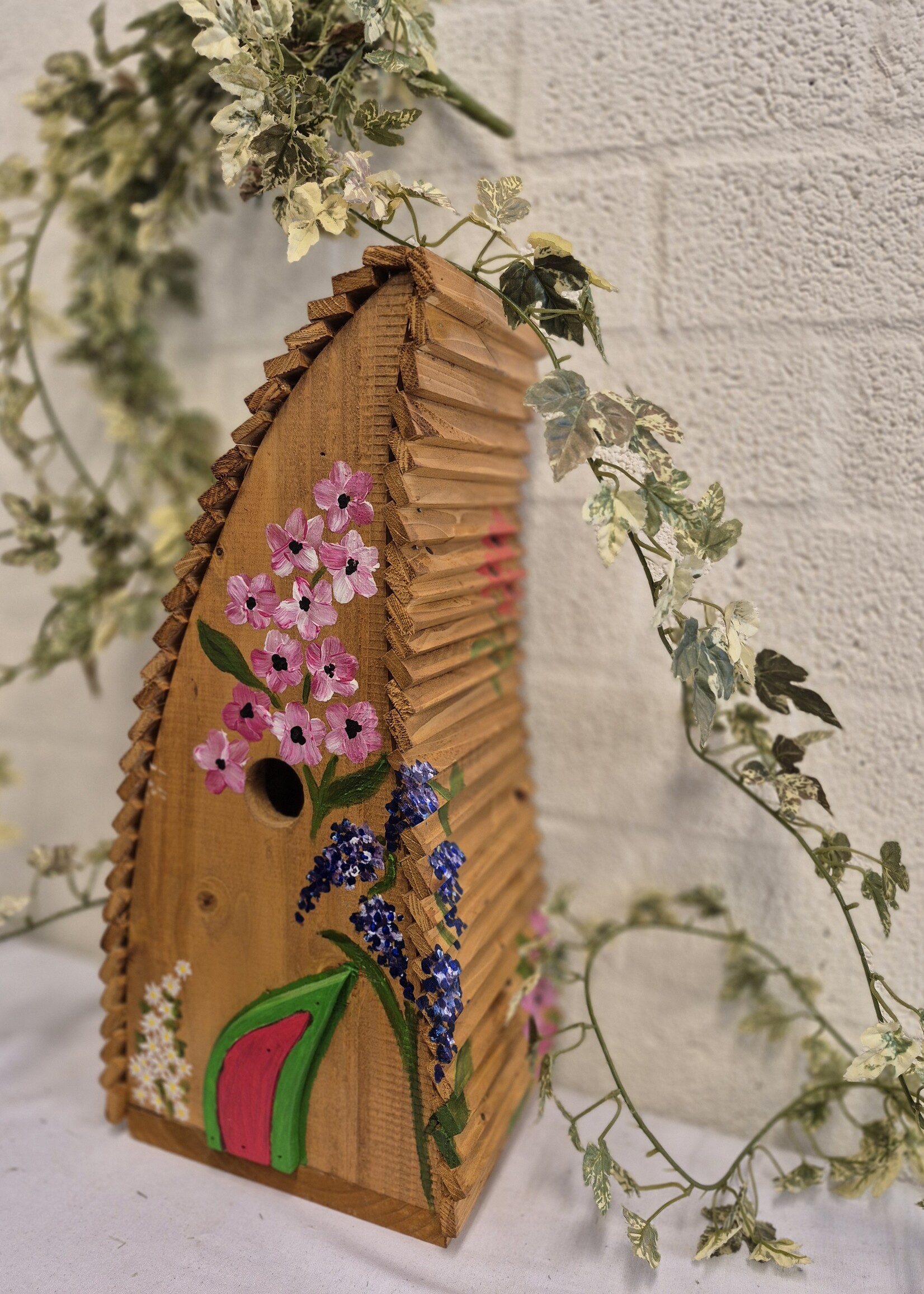 Vogelhuisje Flower Garden – Unieke Tuindecoratie voor Vogelliefhebbers