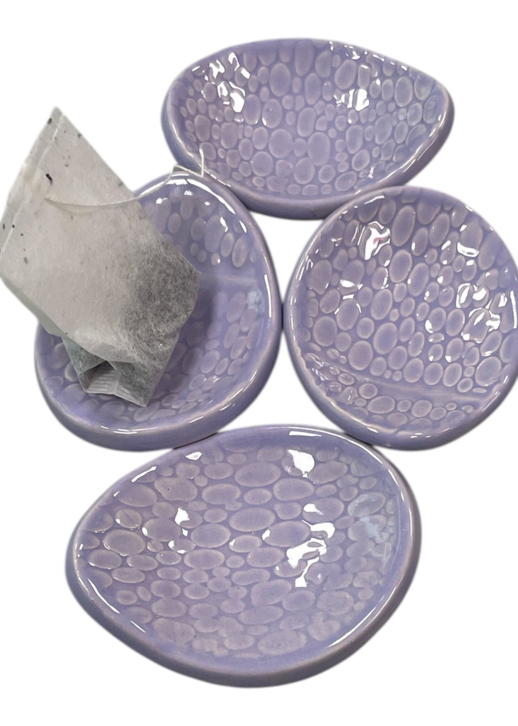 Keramische kleurrijke theeschaaltjes