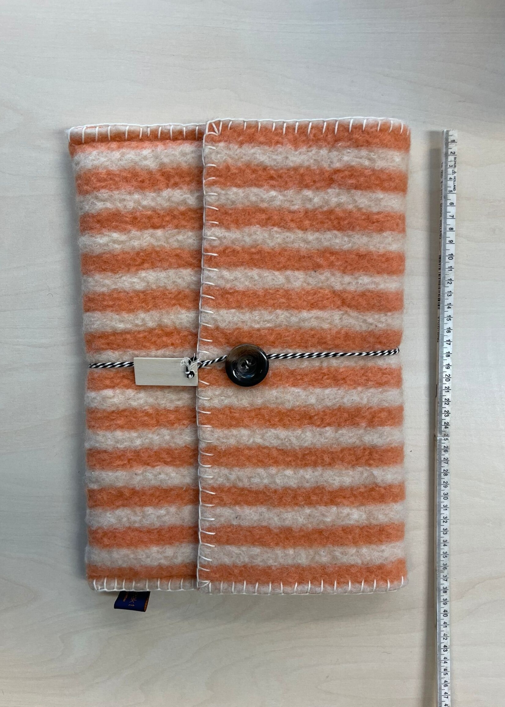 Laptophoes van gerecycled materiaal