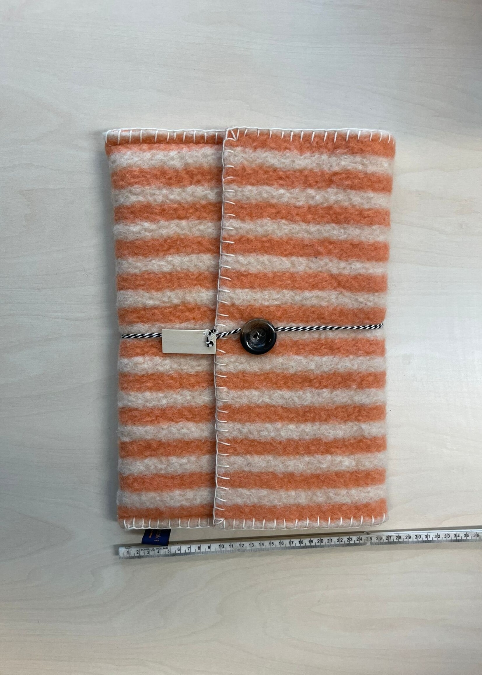 Laptophoes van gerecycled materiaal