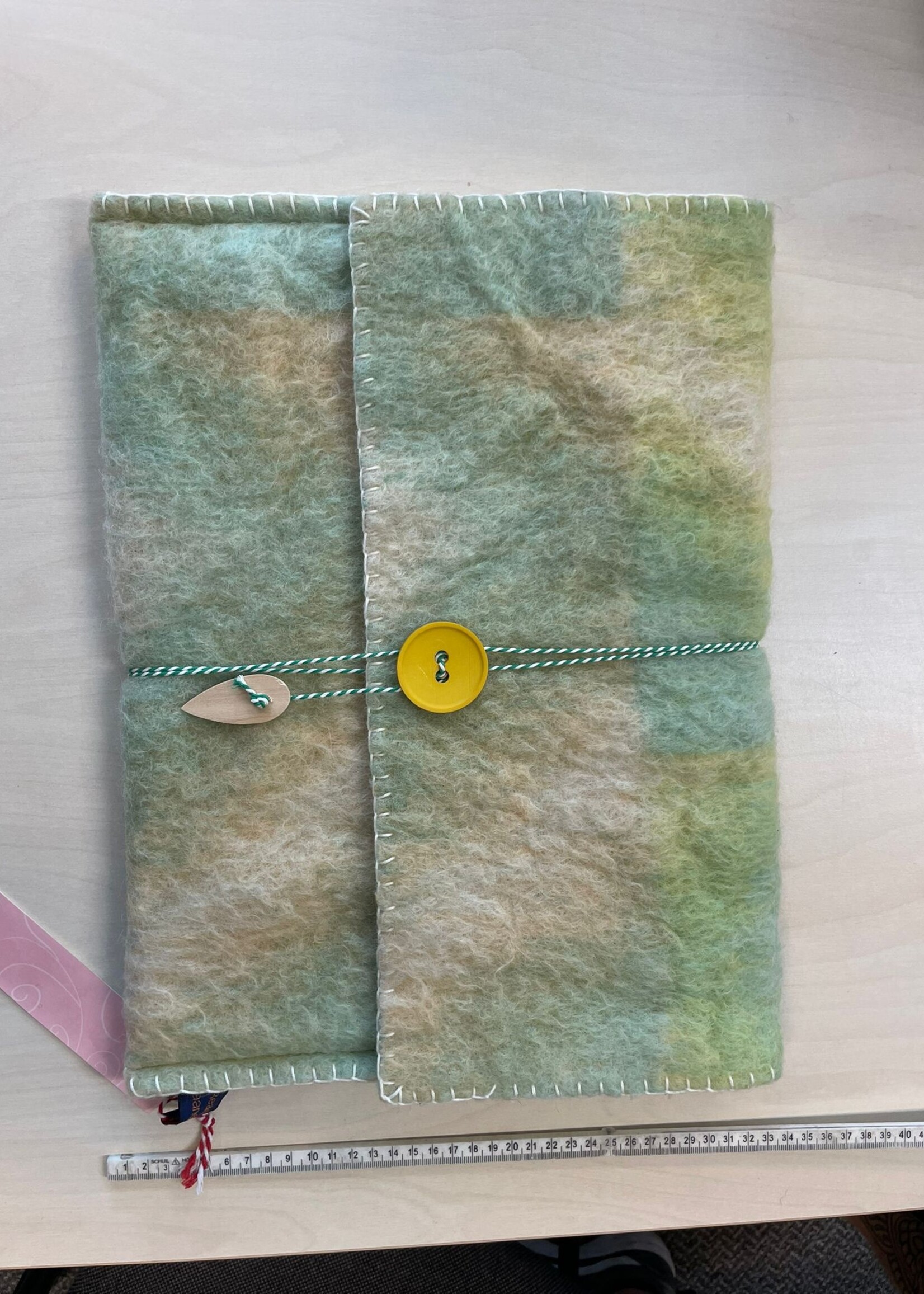 Laptophoes van gerecycled materiaal