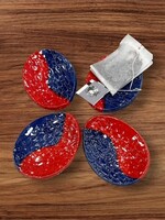 Set van 4 Keramische Theeschaaltjes