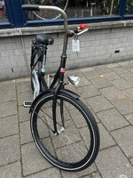 Zwarte dames fiets