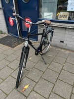 Zwarte heren fiets