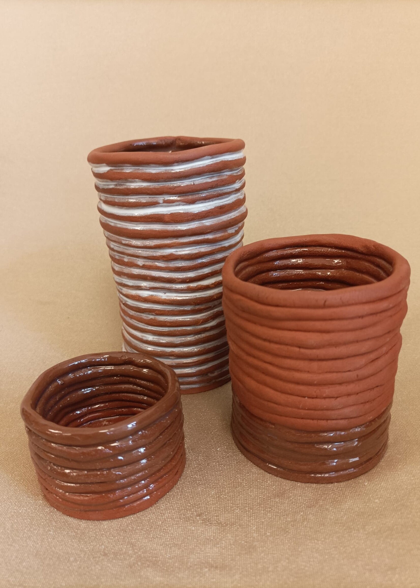 maakstudio set van 3 vaasjes, 3 maten