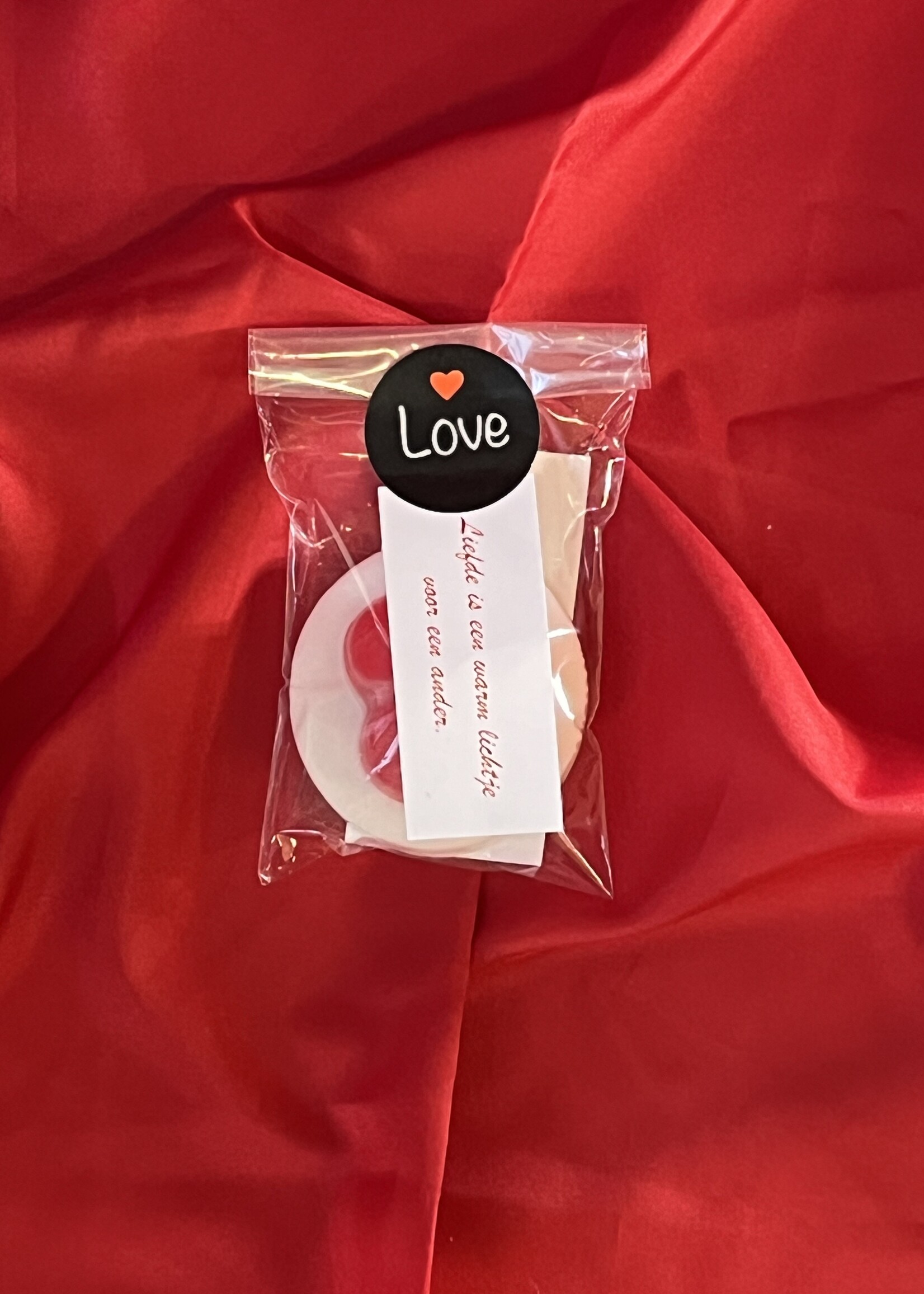 Hartvormige kaars, speciaal voor jouw Valentijn