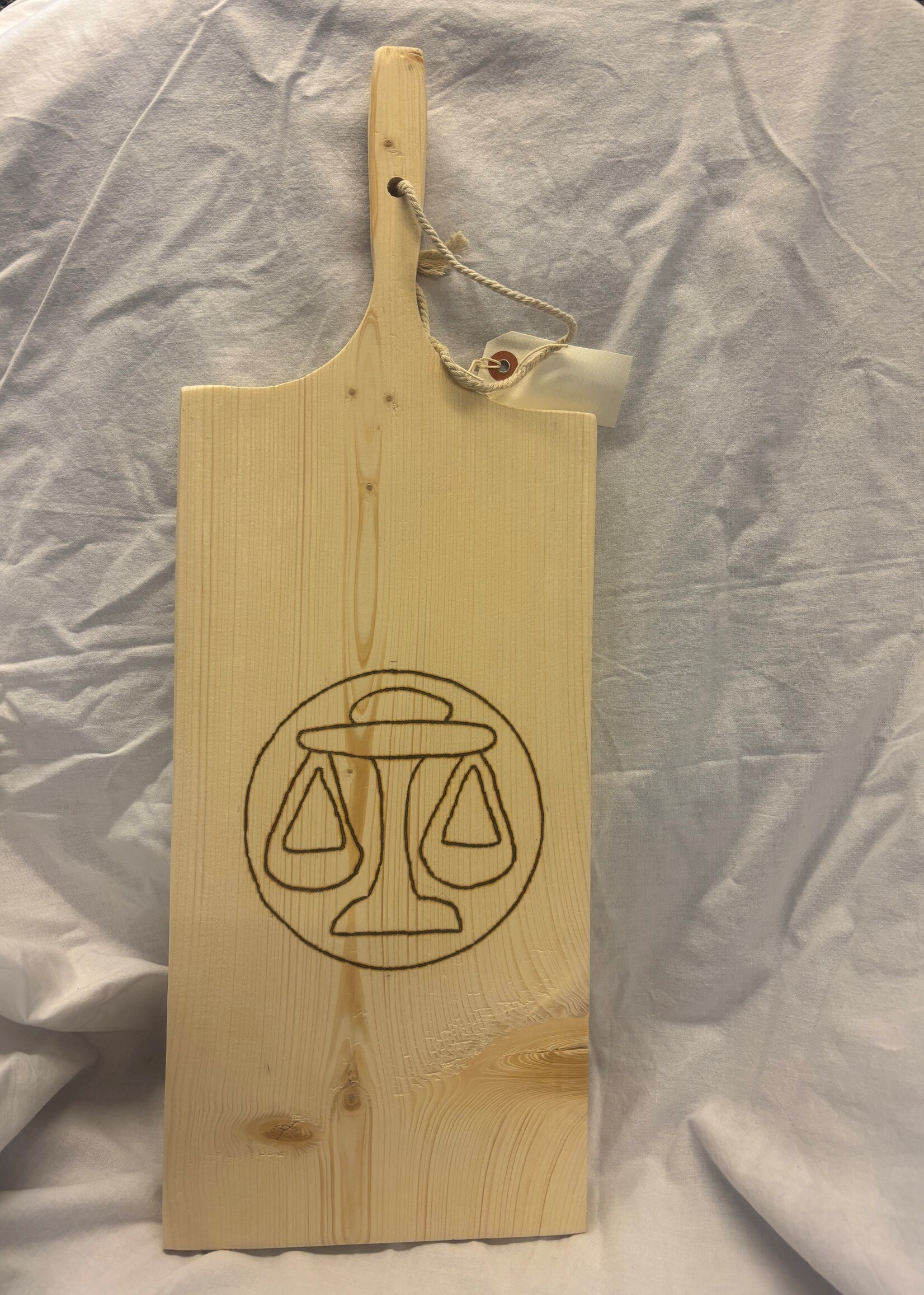 Borrelplank - Sterrenbeeld Weegschaal