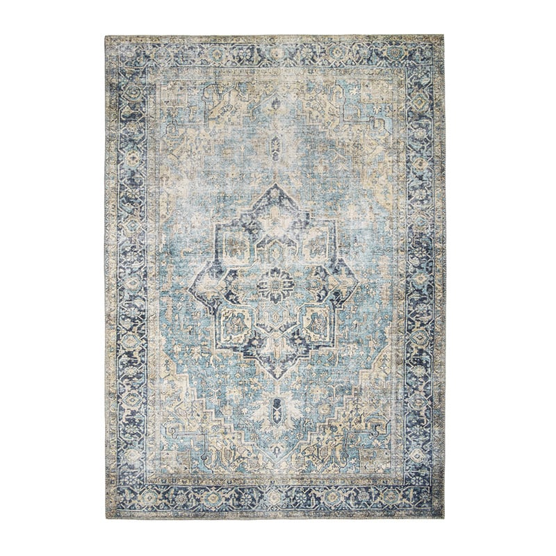 Dywan vintage - Lugan Jasnoniebieski - sfeer