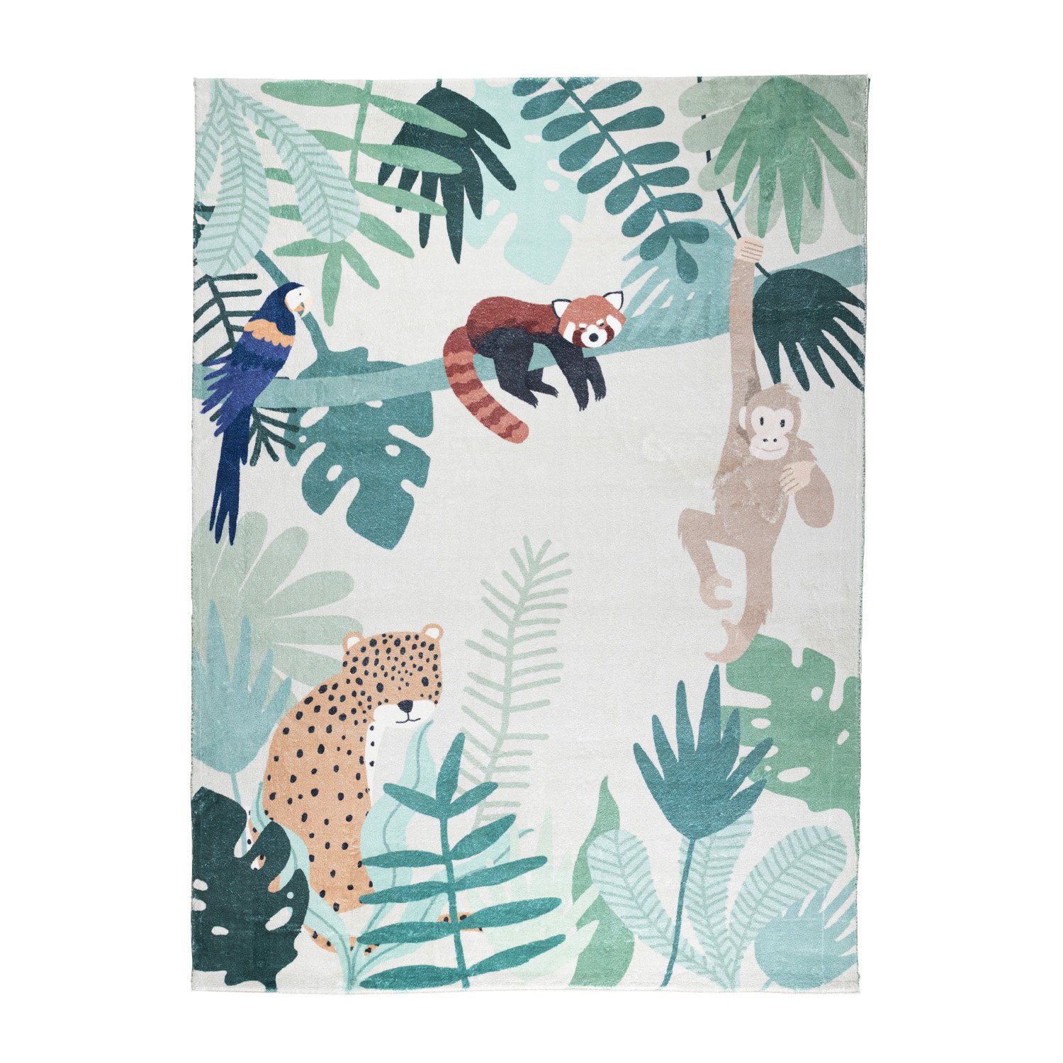 Dywan dziecięcy - Jungle Leopard Kolorowy - sfeer