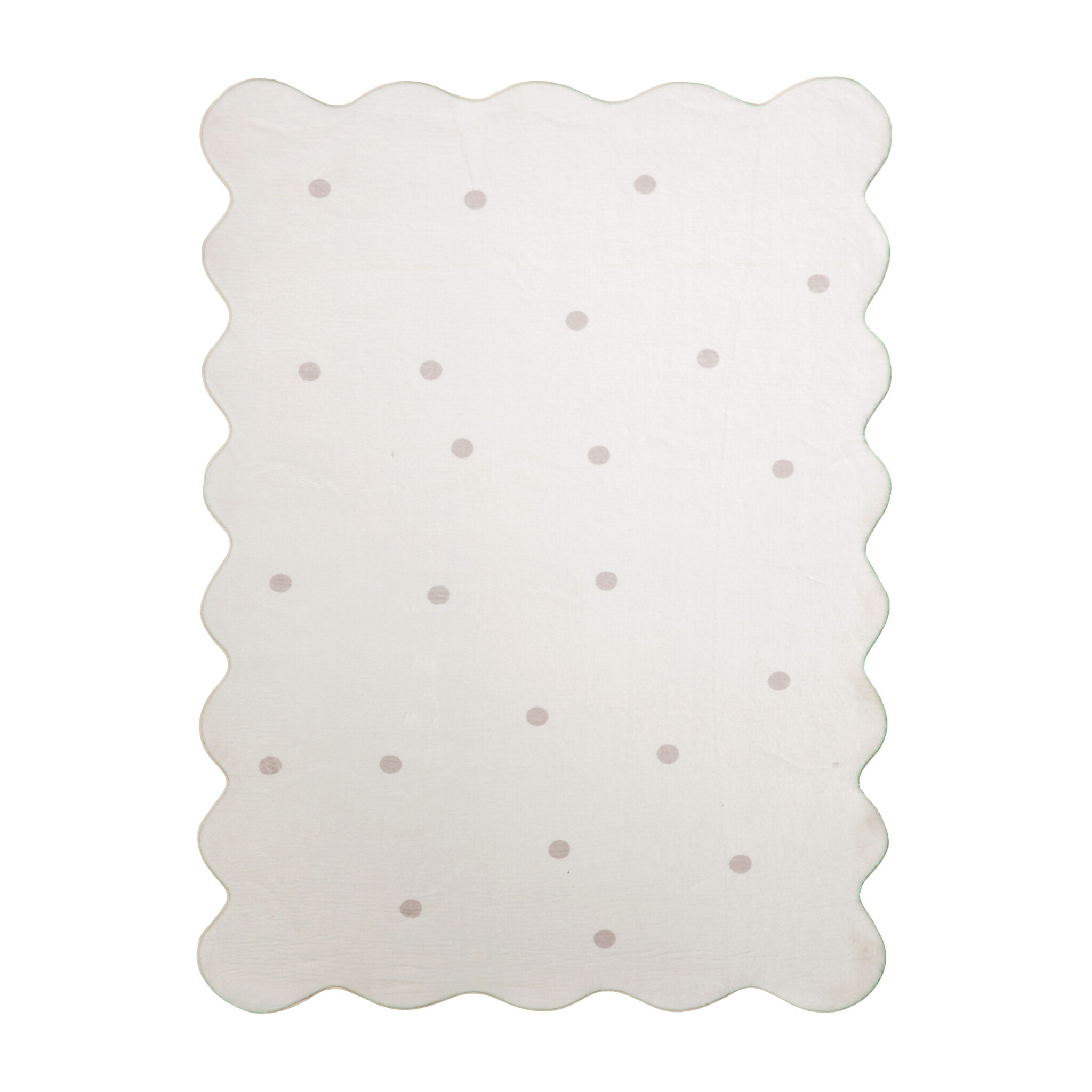Dywan do pokoju dziecięcego - Cloudy Dots Biały - sfeer