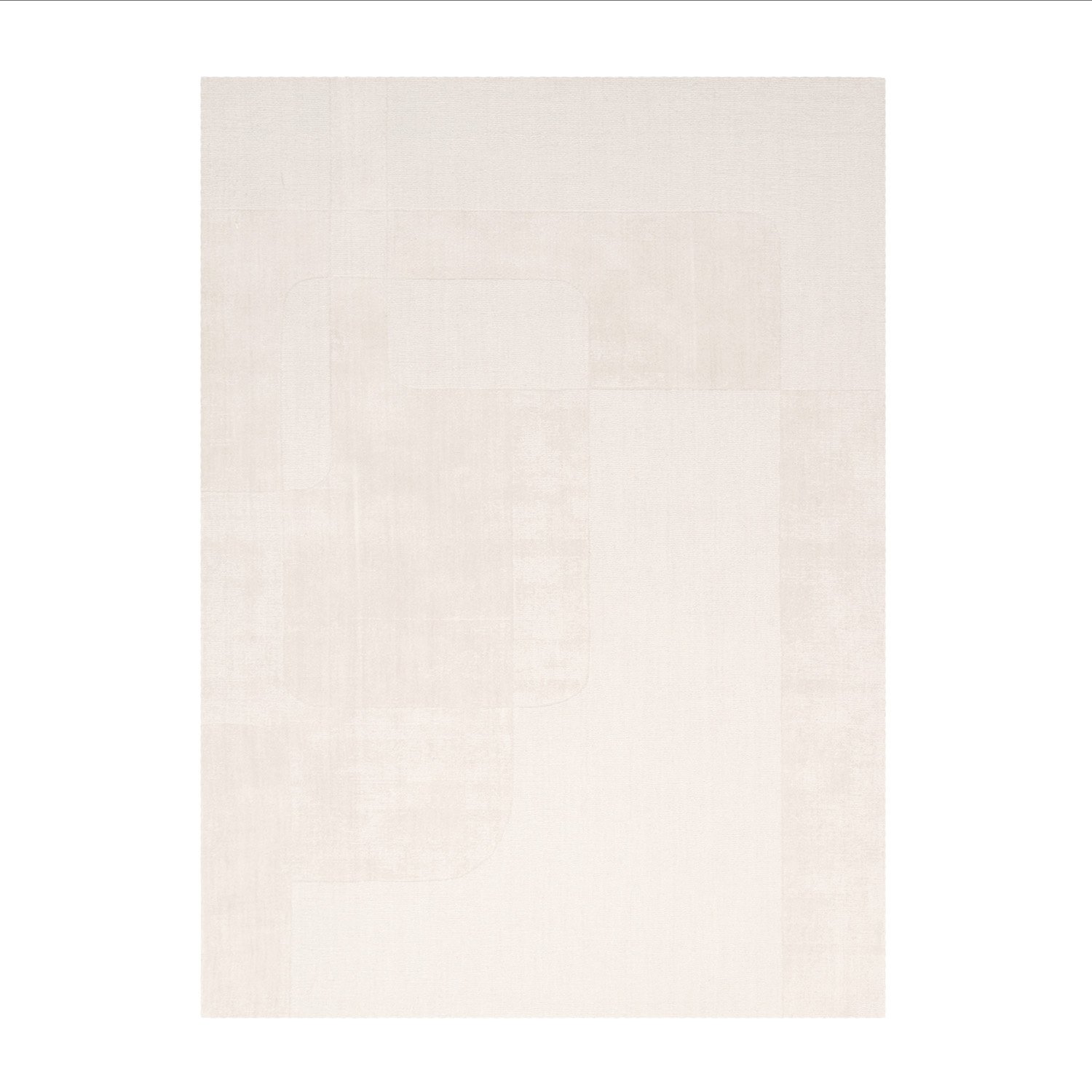 Dywan wełniany - Giselle Abstract Biały - sfeer