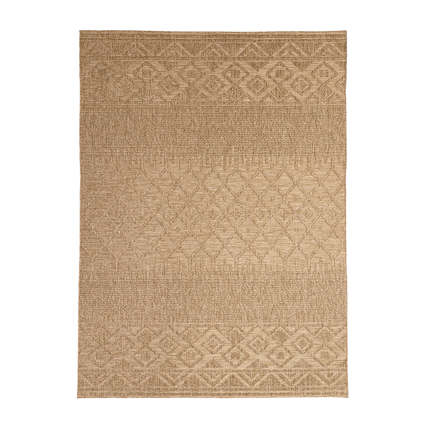 Dywan do wnętrz i na zewnątrz - Dunes Geo Brązowy - sfeer