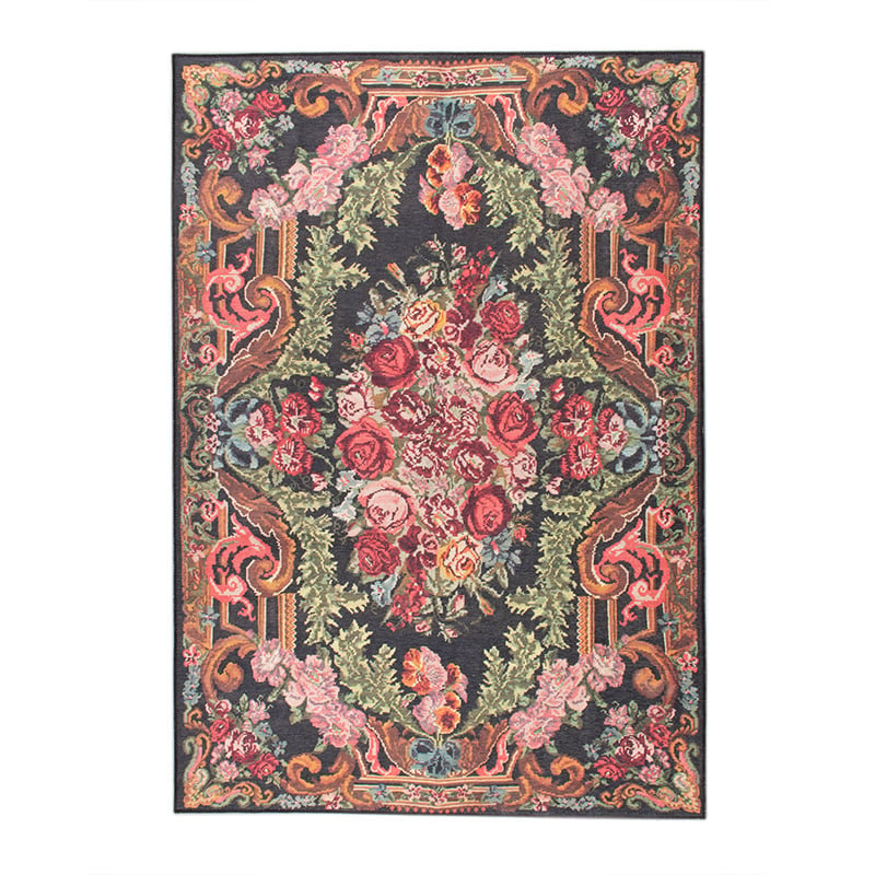 Dywan - Estate Rose Kilim Złoty - sfeer